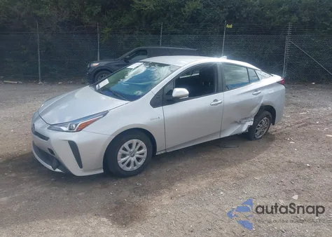 2022 Toyota Prius L из США, поврежденный, VIN JTDKAMFU8N3160348